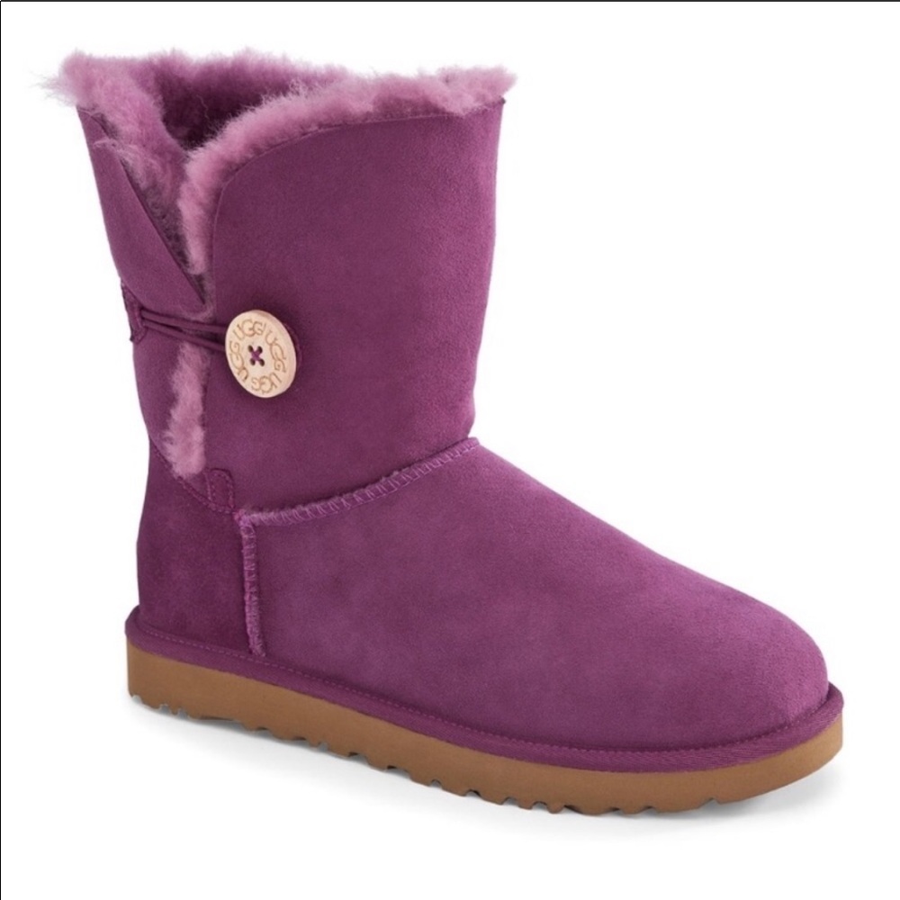 Purple Bailey Button Uggs